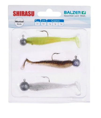 balzer-shirasu-set-akiri-jighead-7cm-3stk