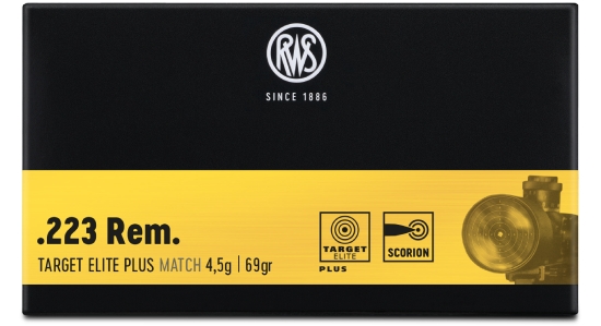 RWS 223 Rem. Target Elite Plus 69grs 50Stk
