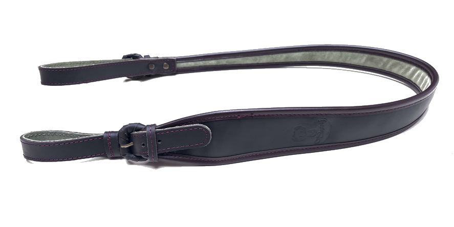 Hirsch Gewehrriemen Braun Leder Luxury brown