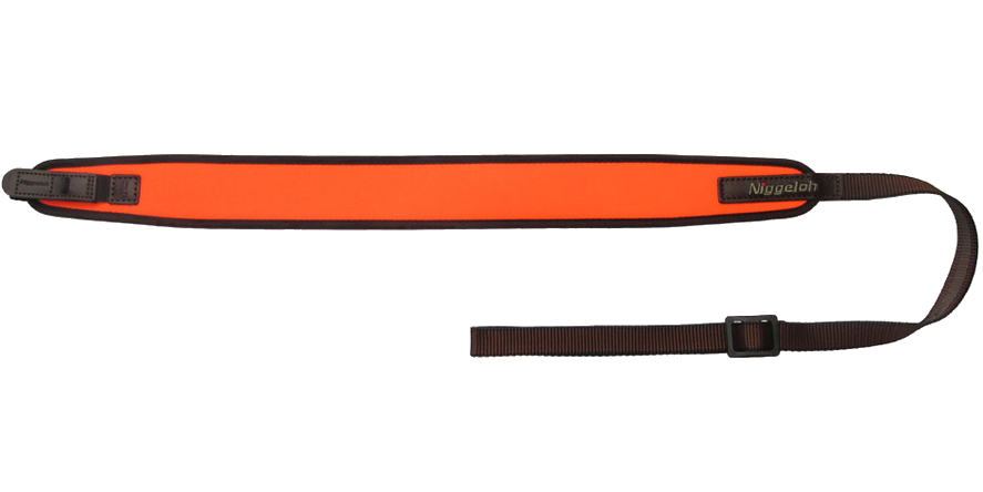 Gewehrriemen Neopren orange