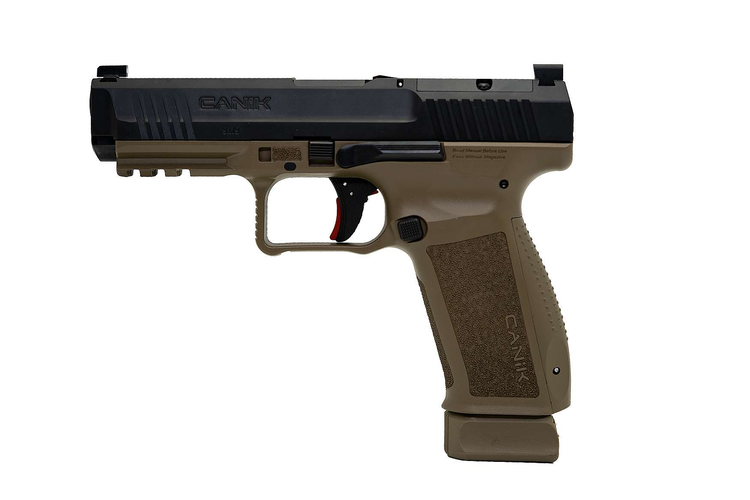 Canik Pistol METE Sft Black 9x19 SAO fiber
