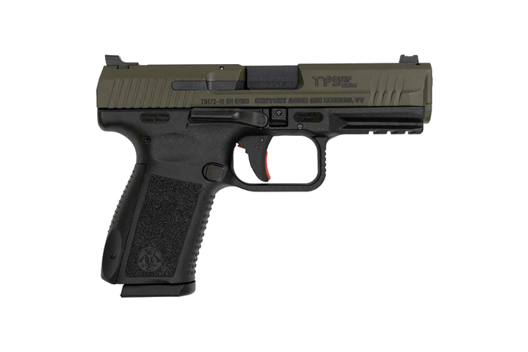 Canik Pistol TP9SF Elite Green Mil Spec. 9x19 SAO fib