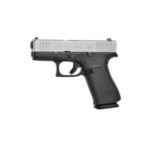Glock 43x Silver Slimline 9x19