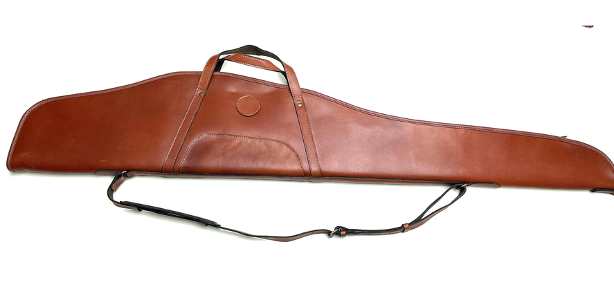 Gewehrtasche Old Style L.E.A.T.H.E.R 130 Riemen Fellinnenpolsterung