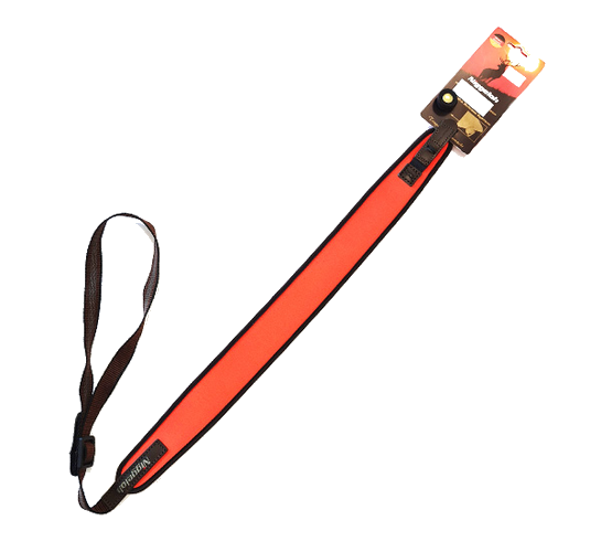 Gewehrriemen Neopren orang m.Schnellvers