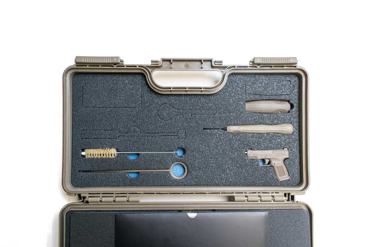 Canik Pistol METE Sft Black 9x19 SAO fiber