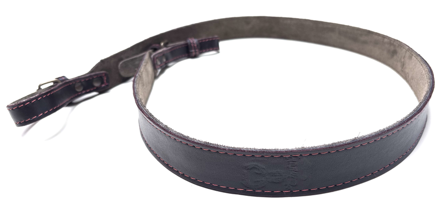 Hirsch Gewehrriemen Leder schmal