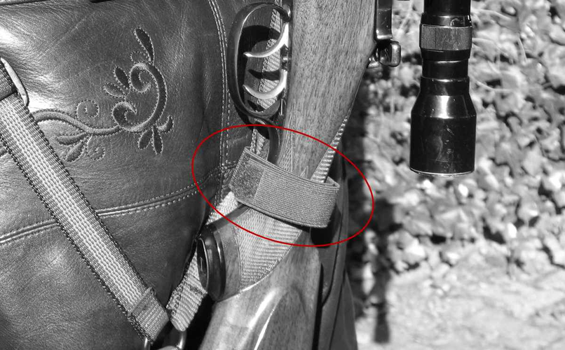 Niggeloh Rucksack-Gewehrgurt Neop braun