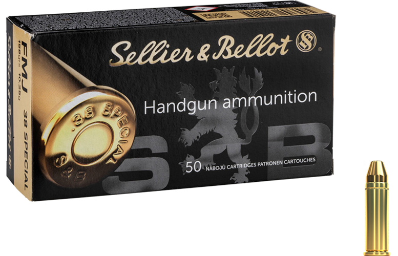 Sellier & Bellot .38 Spec. 10,25g FMJ 158gr 50Stk