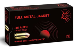 Geco.45ACP .230gr FMJ  50 Stk.