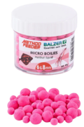 Balzer Method Feeder Micro Boilies 6 & 8 mm - Pink/Heilbutt-Tintenfisch