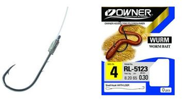 Owner Wurmhaken Gr.8 10Stk.gebunden
