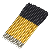 ALU Bolzen 6,5\\"/12 Pcs Gold