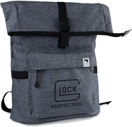 Glock Rucksack melange-grau mit Zipp