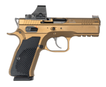 CZ 75 Shadow 2 Compact 9x19 Bronze inclusive Holosun